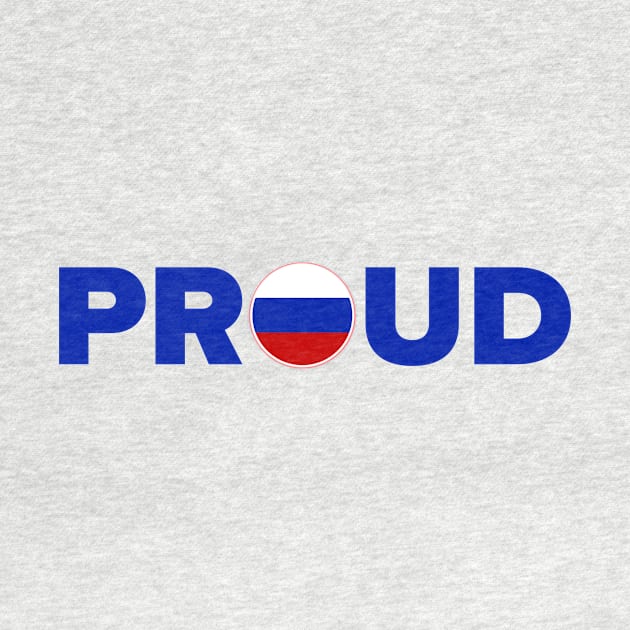 Proud Russian by MessageOnApparel